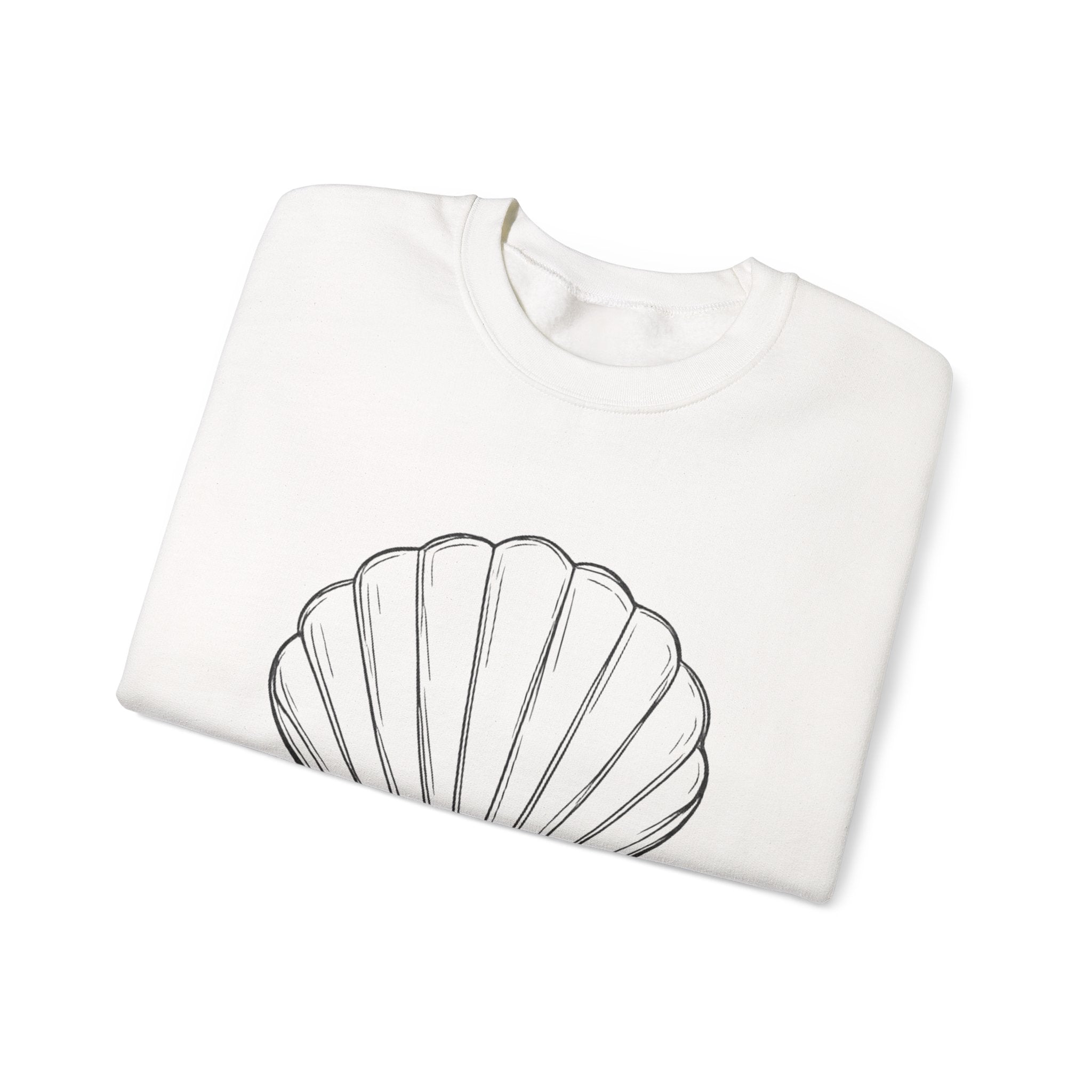 Clam shell Crewneck Sweatshirt
