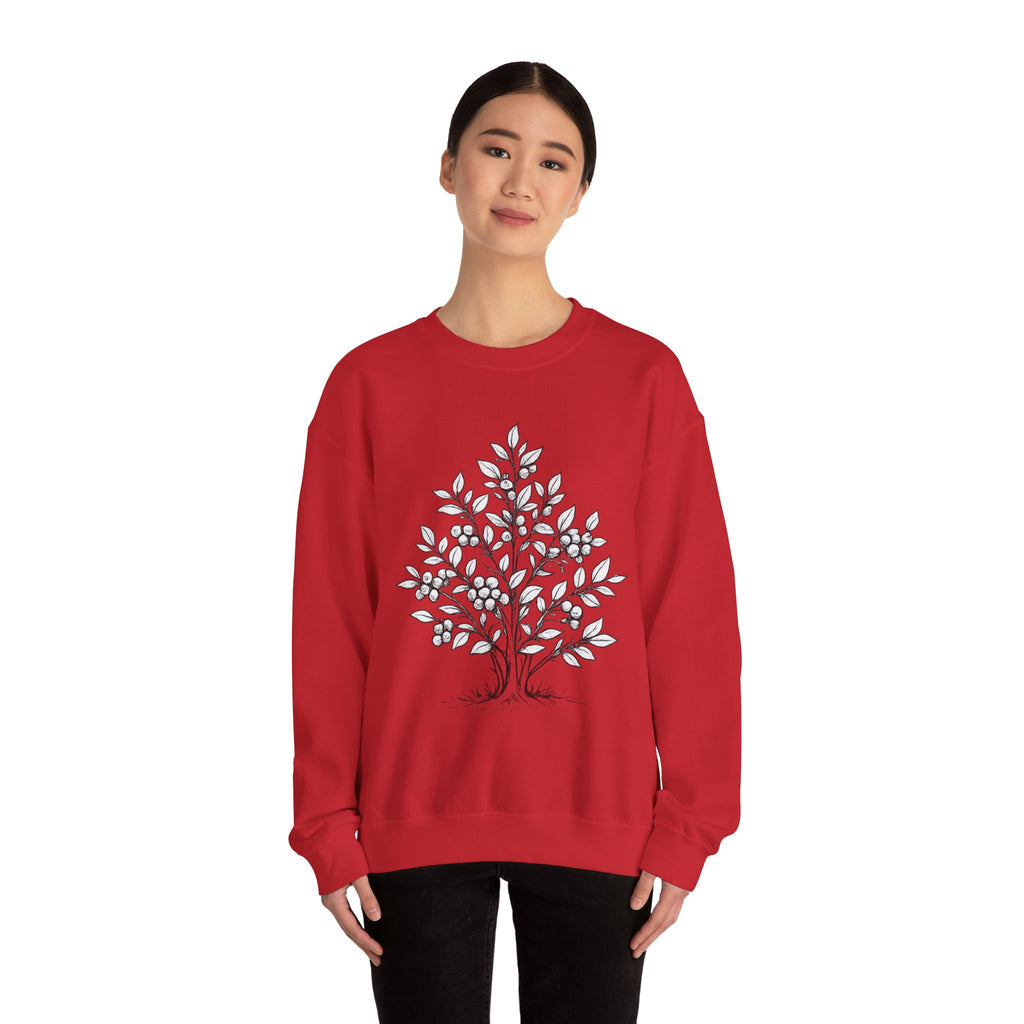 Blueberry bush Crewneck Sweatshirt