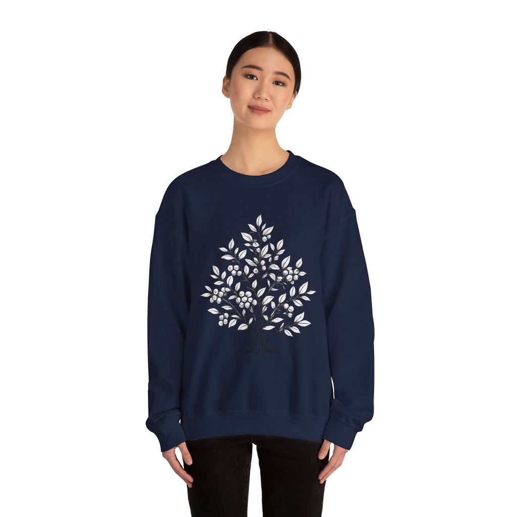 Blueberry bush Crewneck Sweatshirt