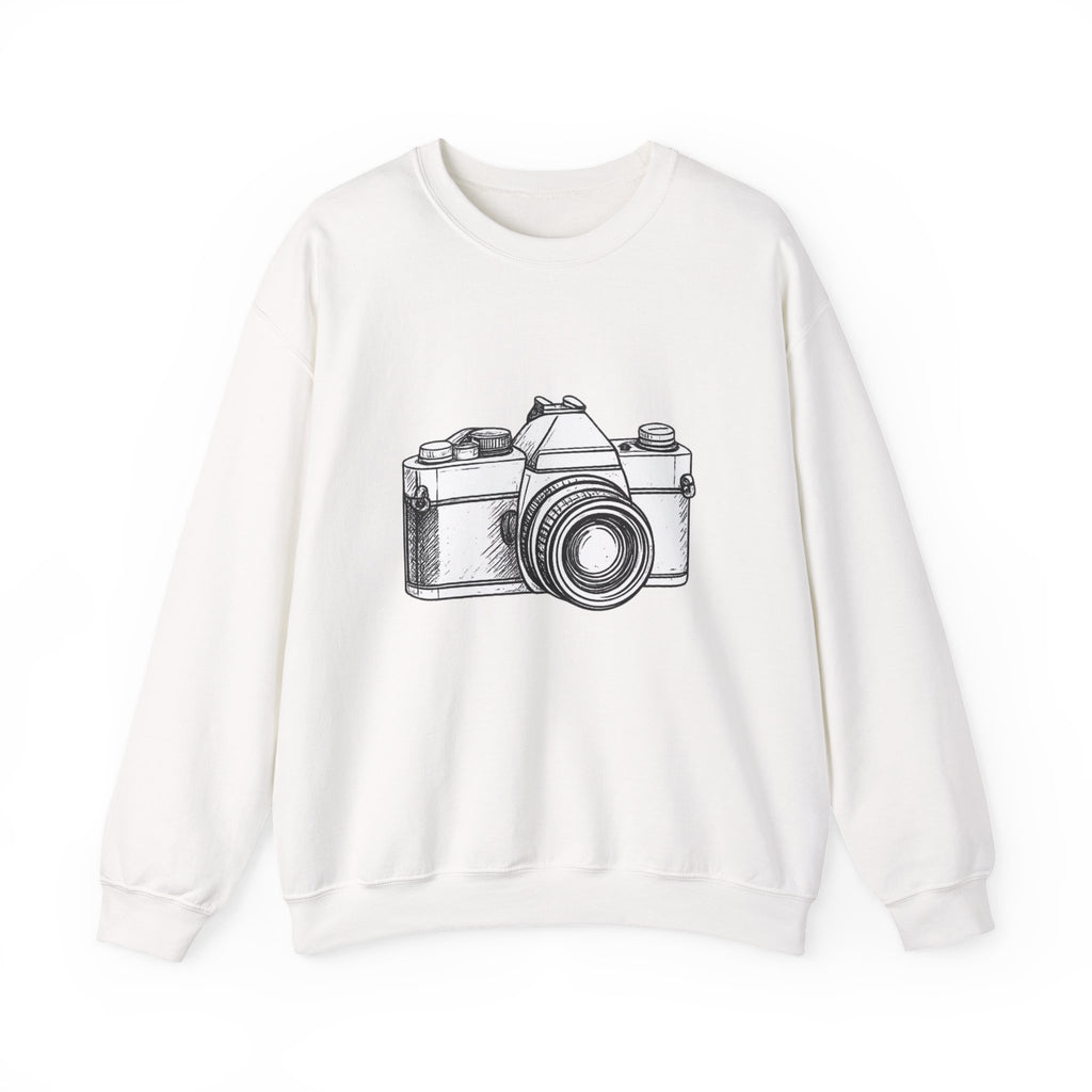 Film Camera Sweatshirt — Vintage Photography Crewneck