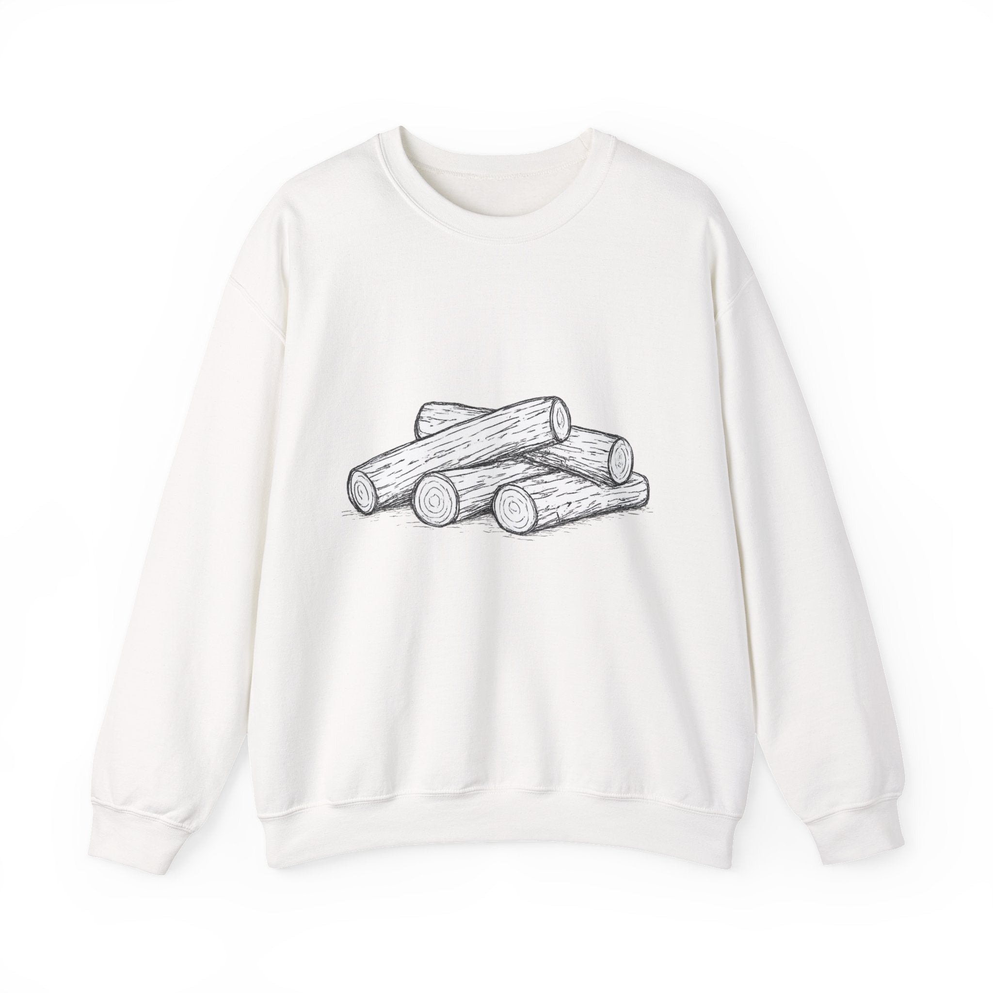 Wood pile Crewneck Sweatshirt