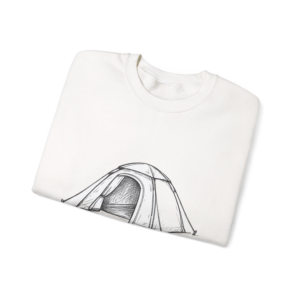 Camping tent Crewneck Sweatshirt