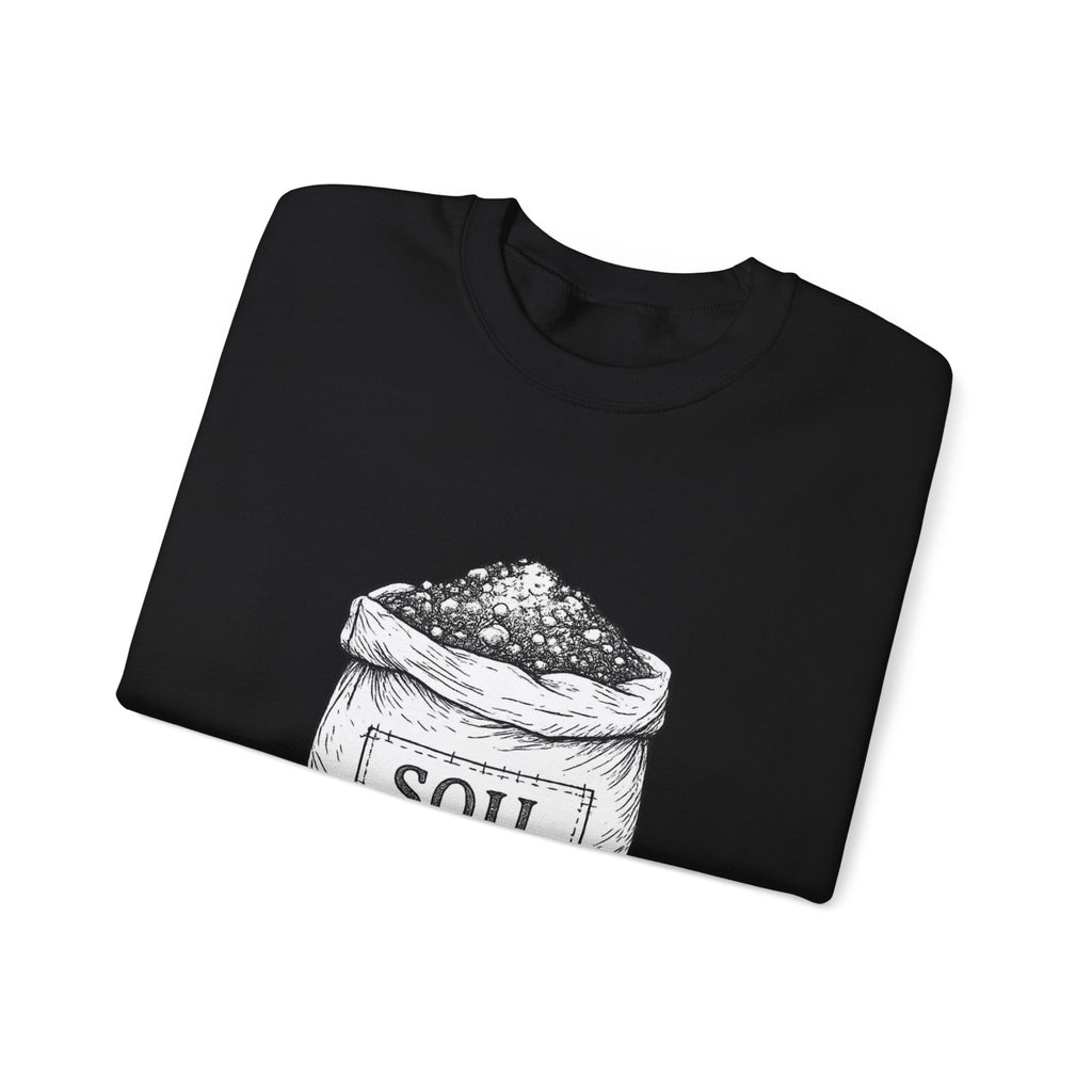 Garden Soil Bag Crewneck Sweatshirt — Gardener Gift