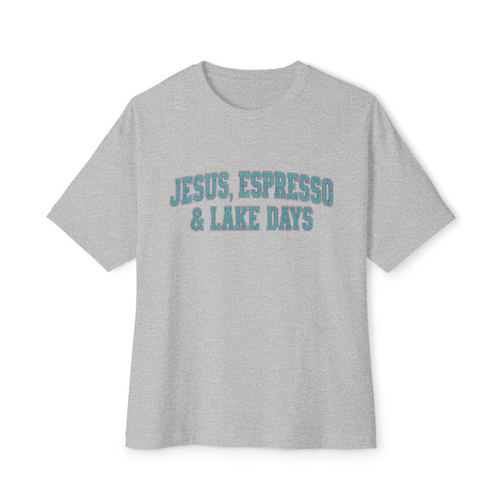 Jesus, Espresso and Lake Days Tee
